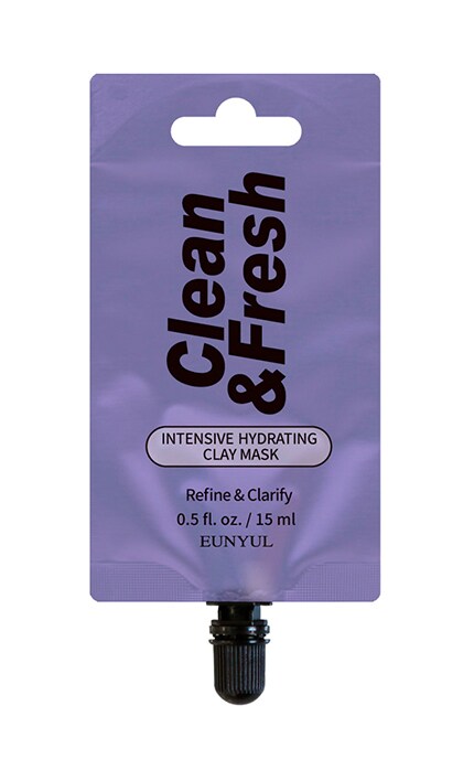 Eunyul-Clean & Fresh Глиняная маска для лица Intensive hydrating 15g-8809435406317