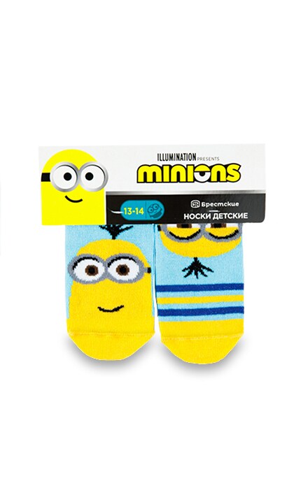 БЧК-Носки детские Minion укороченные, р.13-14-4810089480831