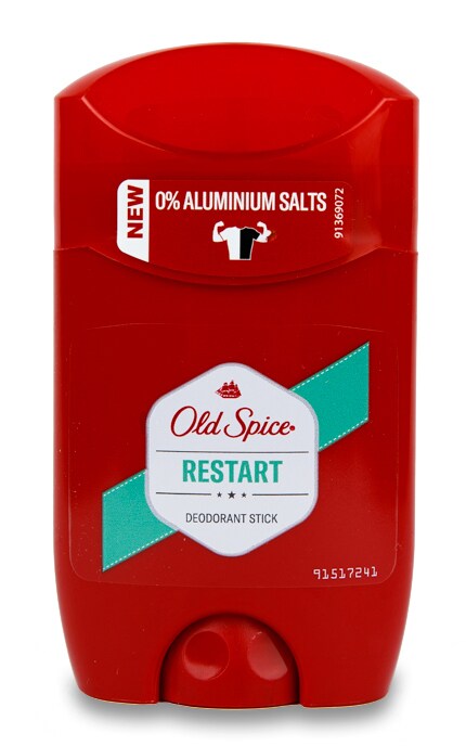 OLD SPICE-Дезодорант-стик мужской Old Spice Restart, 50 ml-8001841858357