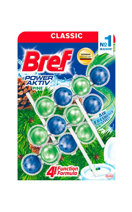 BREF-Засіб для чищення унітаза Bref Сила-Актив Хвойна свіжість-9000100753432