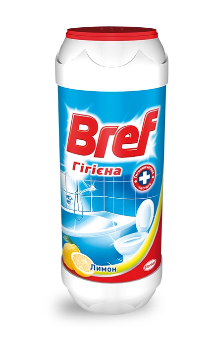 BREF-Порошок для чищення Bref Гігієна Лимон-9000100245845