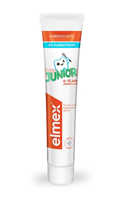 ELMEX-Детская зубная паста Elmex Юниор для детей от 6 до 12 лет-4007965146008