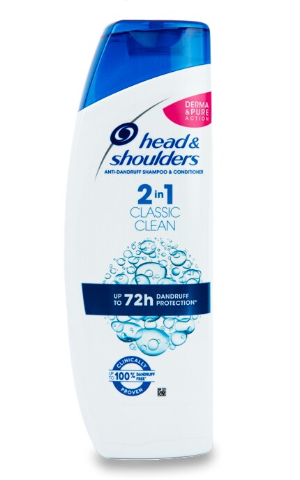 HEAD and SHOULDERS-Шампунь Head & Shoulders Основний догляд 2в1-4015600734138