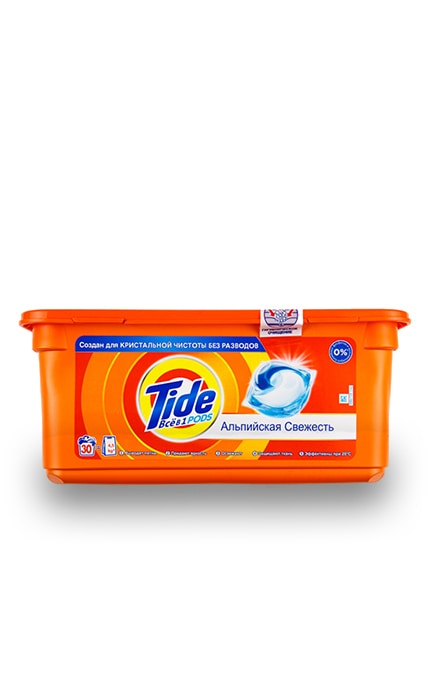 TIDE-Капсулы для стирки Tide Все-в-1 Pods Альпийская свежесть-4015400892311