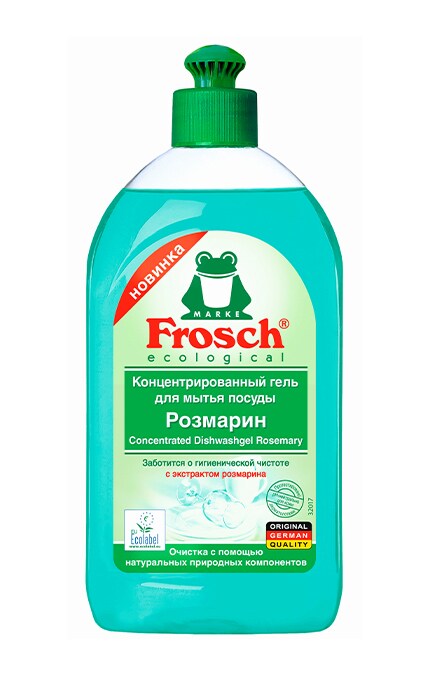 FROSCH-Средство для мытья посуды Frosch Розмарин-4009175955432