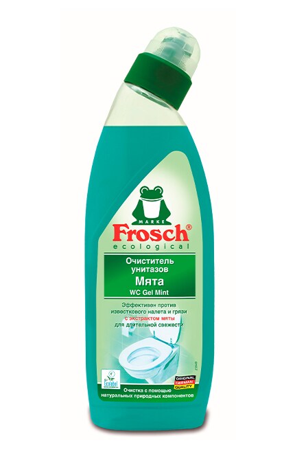 FROSCH-Гель для чищення унітазів Frosch М'ята-4009175914422