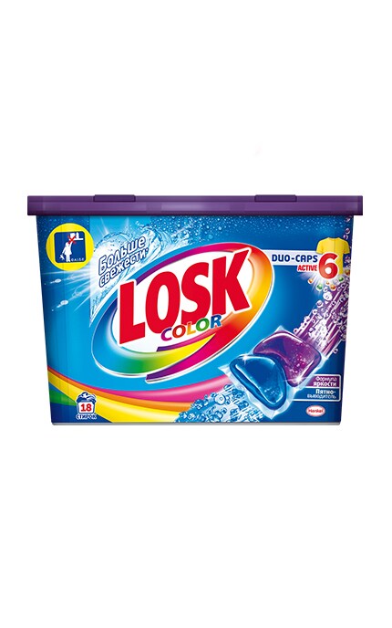 LOSK-Дуо-капсули для прання Losk Колор, 18 шт.-9000101426083