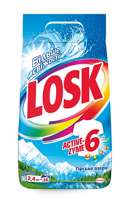 LOSK-Порошок для прання Лоск автомат Гірське Озеро-9000101411768