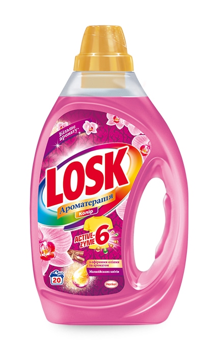 LOSK-Гель для прання Losk Колор, 1 л, 20 циклів прання-9000101517408