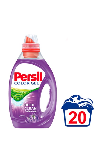 PERSIL-Гель для прання Persil Колор Лаванда, 1 л, 20 циклів прання-9000101318296