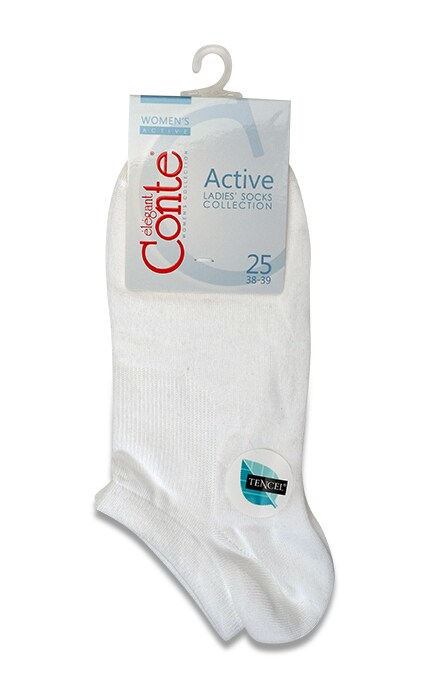 Носки женские Conte Active цвет белый размер 25