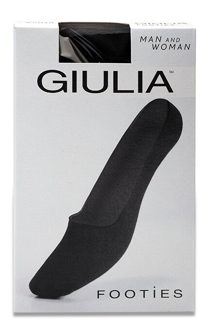 GIULIA-Підслідники універсальні Giulia Footies Nero розмір 23-25-4820040237213
