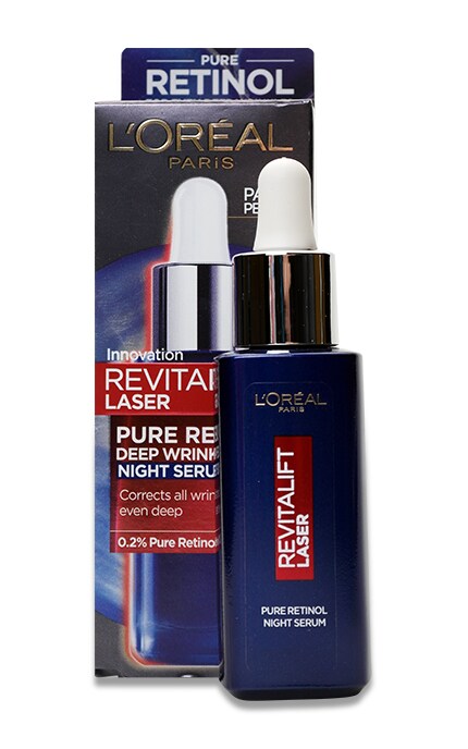 LOREAL PARIS DERMO EXPERTISE-Сироватка L'oreal Revitalift Laser Нічна, 30 мл-3600523972036