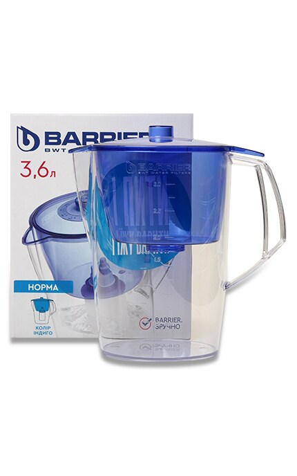 ECOSOFT-Фільтр-глечик для води Barrier-Норма 3,6л-4820056803761