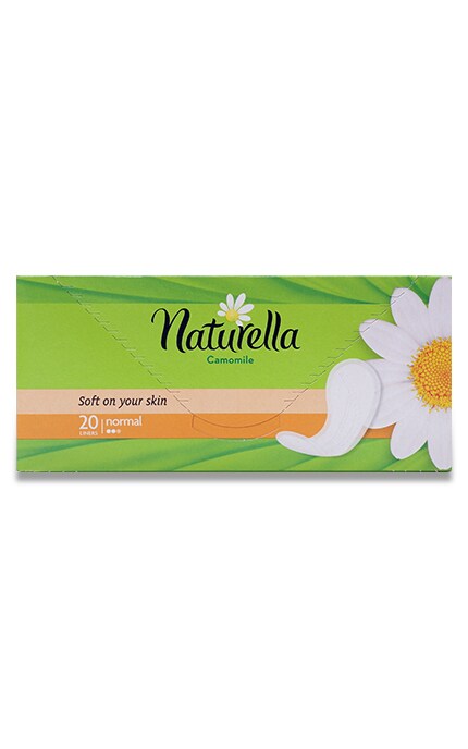 NATURELLA-Прокладки ежедневные гигиенические Naturella Camomile Normal, 20 шт-4015400240310