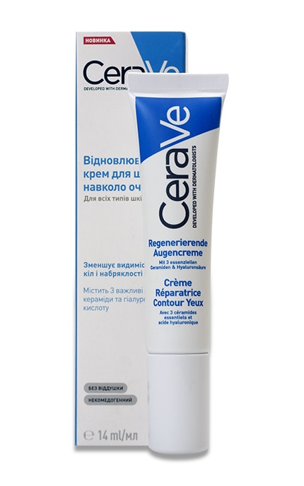 CERAVE-Крем для кожи вокруг глаз CeraVe восстановительный 14мл-3337875597272