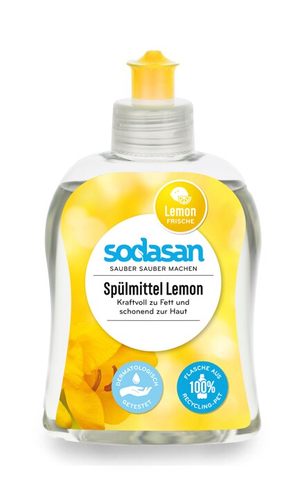 SODASAN-Засіб-концентрат для миття посуду Sodasan Лимон органічний-4019886023160