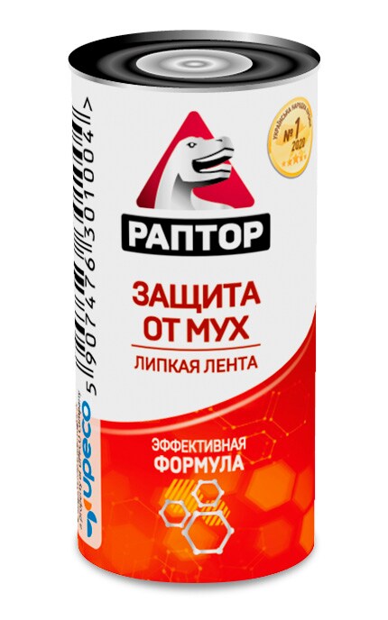 РАПТОР-Липкая лента Раптор от мух-5907476301004