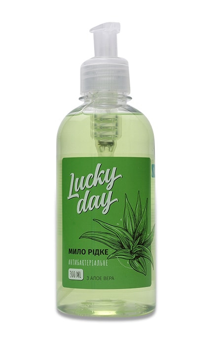 LUCKY DAY-Рідке мило Lucky Day Антибактеріальне з алое вера-4820174692834