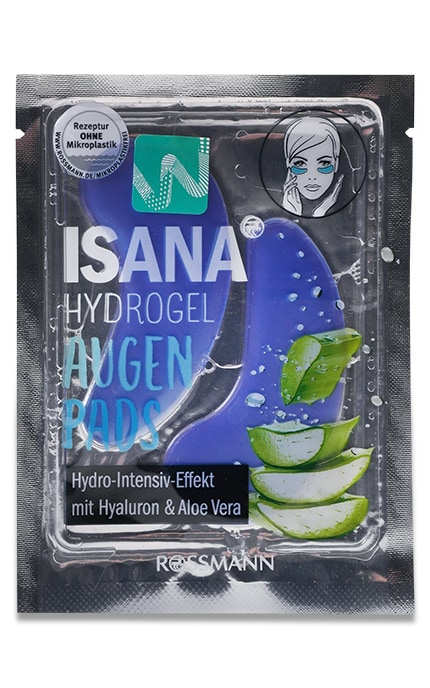 Патчи под глаза Isana Алоэ Вера гидрогелевые 2 шт