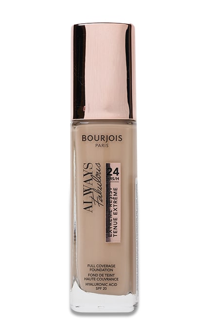 Тональное основание Bourjois Always Fabulous Foundation 24h тонн 120 Light Ivory 30 мл