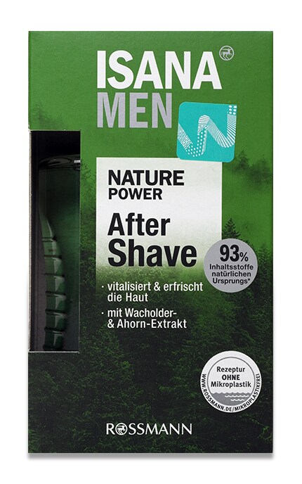 ISANA MEN-Мужской лосьон после бритья Isana Nature Power, 100 мл-4305615756868