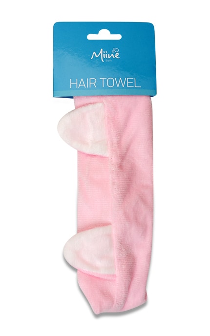 Повязка для волос розовая Miine 1 шт