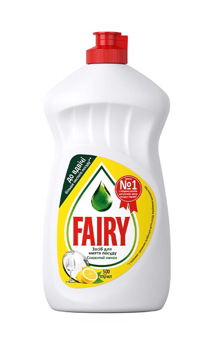 FAIRY-Средство для мытья посуды Fairy Oxi Сочный лимон-5413149313842