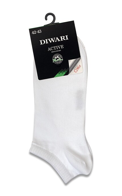 DIWARI-Шкарпетки Diwari Active чоловічі, білі, р.27-4810226112229