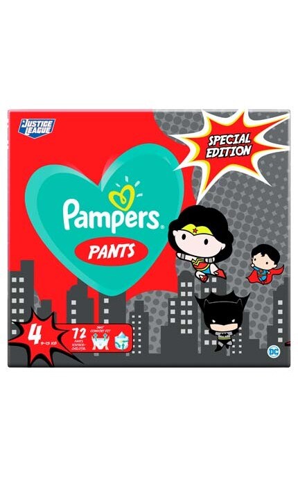 PAMPERS-Підгузки-трусики Pampers Maxi Special Edition Розмір 4, 9-15 кг, 72 шт.-8001841968254