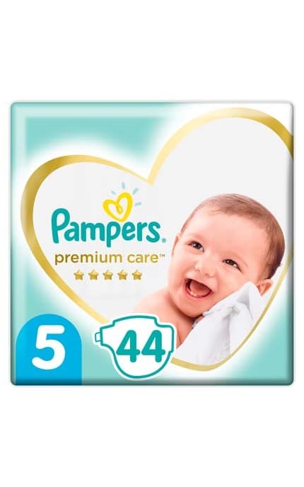 PAMPERS PREMIUM-Подгузники Pampers Premium Care Размер 5 (Junior) 11-16 кг, 44 подгузника-4015400278870