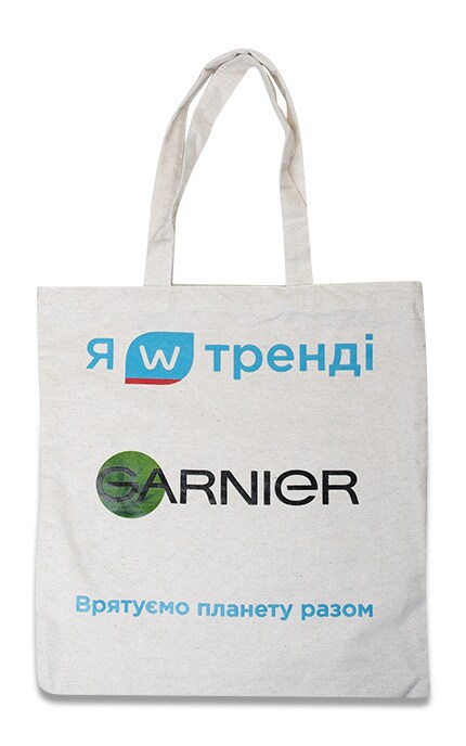 NOVA АВОСЬКА-Еко сумка Garnier Врятуємо планету разом -4820206190628