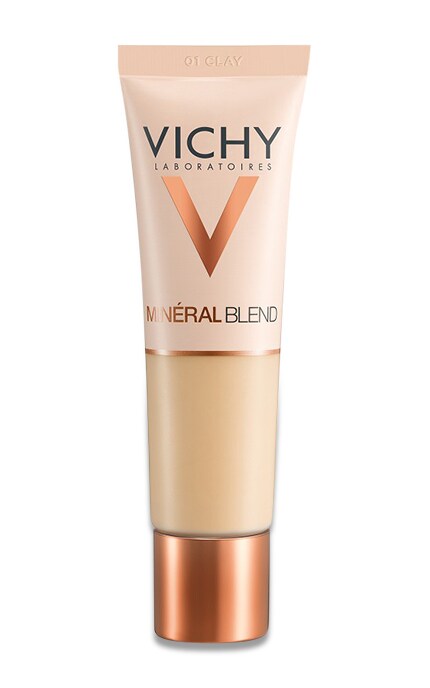 VICHY-Тональний крем Vichy Mineralblend Cream Зволожуючий, тон 01 Clay-3337875641890