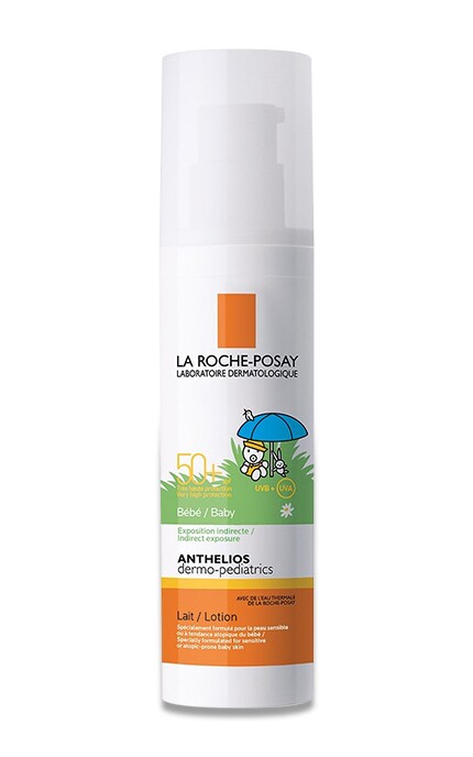 Солнцезащитное молочко La Roche-Posay SPF 50+ для чувствительной кожи младенцев 50 мл