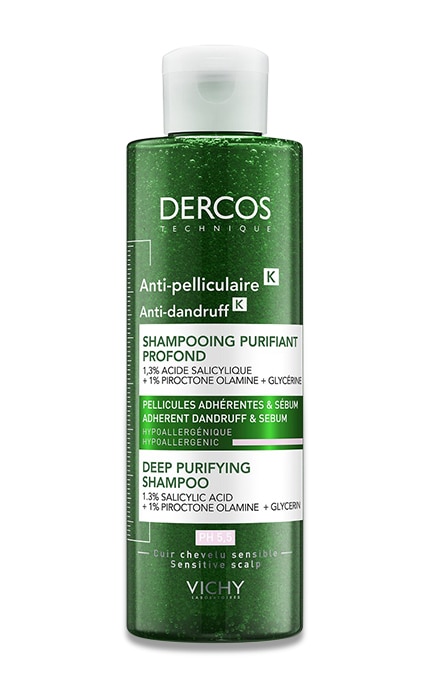 Шампунь-скраб для волос Vichy Dercos очистка от перхоти 250 мл