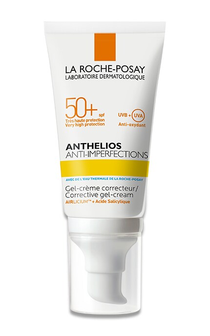 LA ROCHE-POSAY-Солнцезащитный крем-гель La Roche-Posay Anthelios Anti-Imperfections SPF 50+ корректирующий-3337875651196