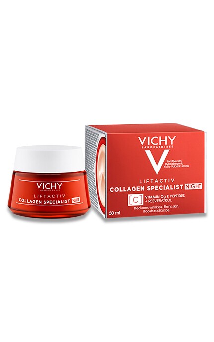 VICHY-Крем для обличчя Liftactiv Collagen нічний-3337875722520