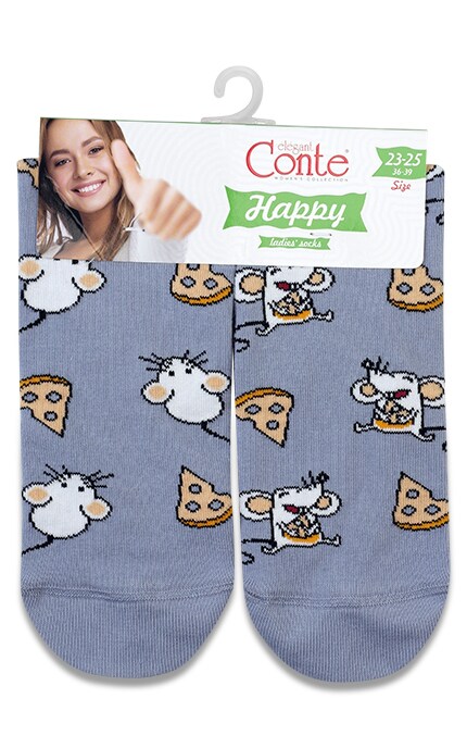 CONTE-Носки Conte Happy женские, р.23-25-4810226453223