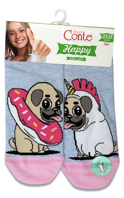 CONTE-Носки Conte Happy женские, р.23-25-4810226479056