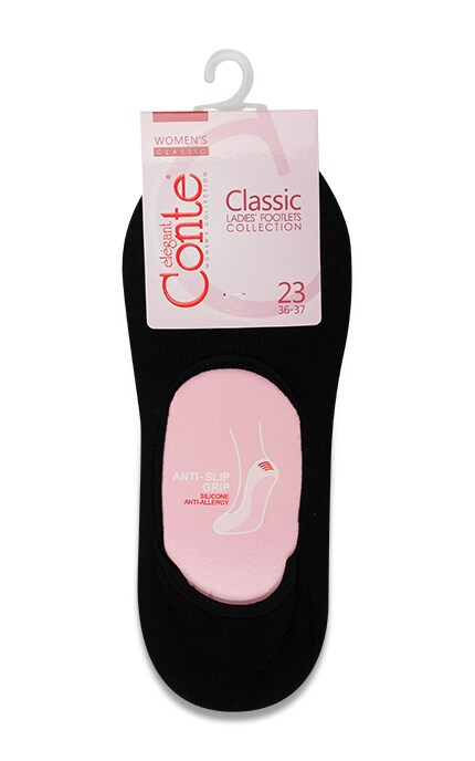 CONTE-Підслідники Conte Classic жіночі, чорні, р.23-4810226150696