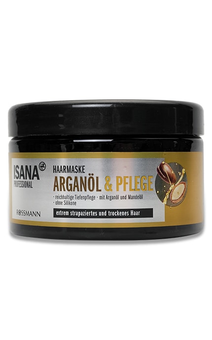 ISANA HAIR PROFESSIONAL-Маска для волос Isana Professional с маслом арганы для ломких волос 250 мл-4305615625027