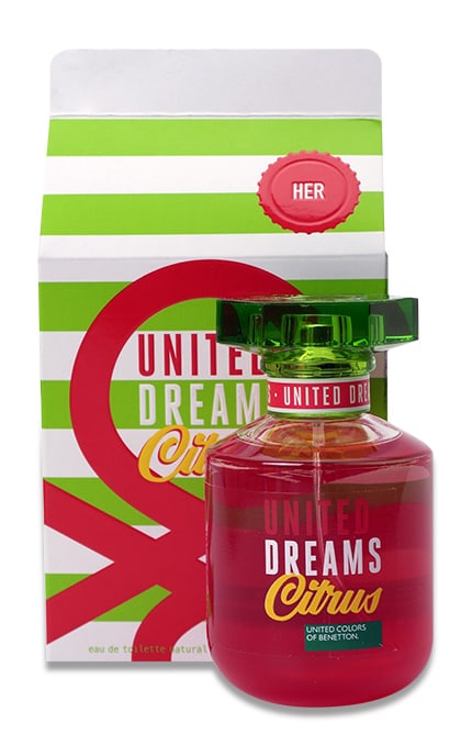 Туалетная вода Benetton Colors United Dreams Citrus женская 80 мл