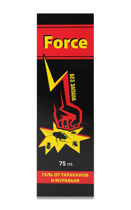 Гель от тараканов и муравьев Force 75 мл