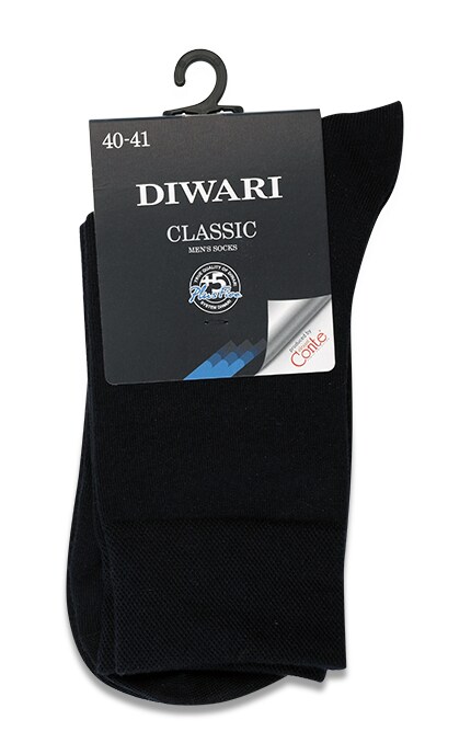 DIWARI-Шкарпетки Diwari Classic чоловічі, темно-сині, р.25-4811473014465