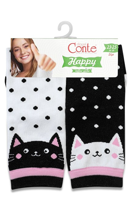 CONTE-Носки Conte Happy женские, р.23-25-4810226486511