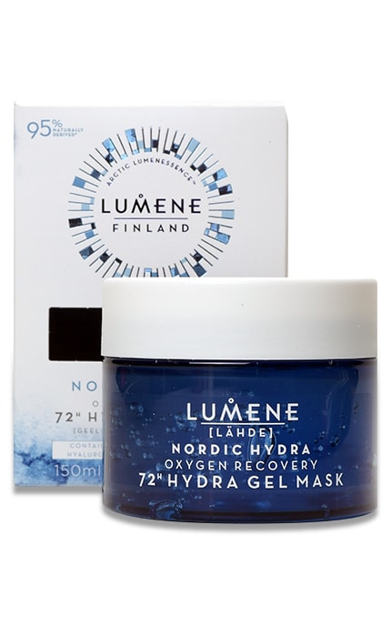 Гель-маска увлажняющая Lumene Finland Lahde кислородная увлажняющая, 150 мл
