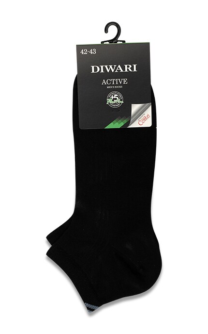 DIWARI-Шкарпетки Diwari Active чоловічі, чорні, р.27-4811473024532