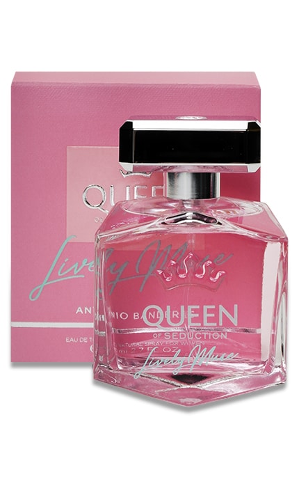 Туалетная вода женская Antonio Banderas Queen of Seduction Lively Muse, 80 мл