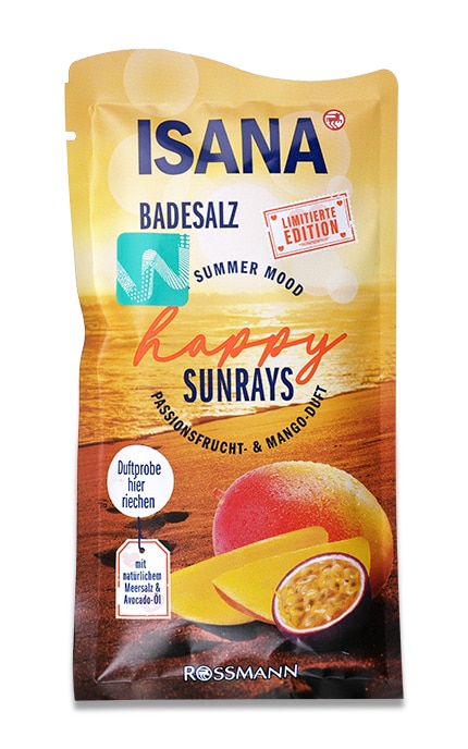 ISANA-Соль для ванн Happy SunRays, 80 г-4305615840130