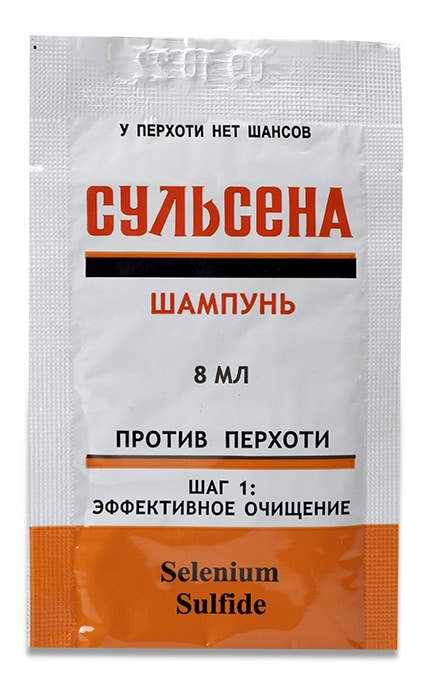 СУЛЬСЕНА-Шампунь для волосся Сульсена Проти лупи 8 мл 1 шт-2311630000000